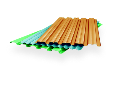 Профнастил окрашенный