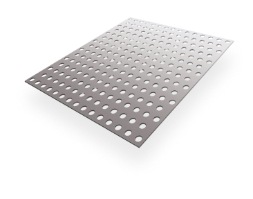 Лист алюминиевый перфорированный