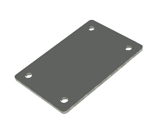 Пластины прямоугольные с отверстиями 